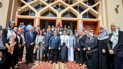 وزير العدل يفتتح غرفتين مؤمنتين لحماية المرأة ضحية العنف بمحكمة القاهرة الجديدة