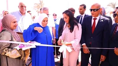 وزيرة التضامن الاجتماعي تفتتح أعمال تطوير دار الهدايا بالإسكندرية