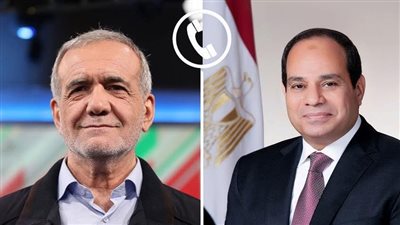 اتصال هاتفي بين الرئيس السيسي ونظيره الإيراني حول التعاون النووي وتطورات غزة