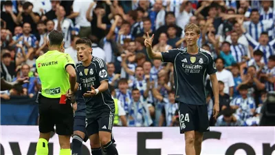 ريال مدريد يطعن في طرد هويسن أمام ريال سوسيداد  