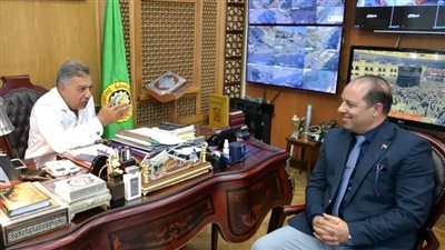 محافظ الدقهلية يستقبل مدير مديرية الطب البيطري الجديد ويؤكد دعمه الكامل لجهود المديرية