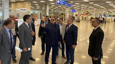 جولة تفقدية للجنة العليا للتفتيش الأمني والبيئي بمطار شرم الشيخ الدولي