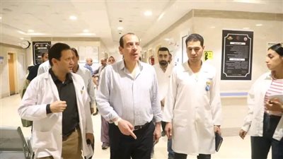 نائب وزير الصحة يجري جولة ميدانية لعدد من المنشآت الطبية بمحافظة كفر الشيخ