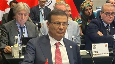 وزير الزراعة: مصر تقدر اهتمام مجموعة العشرين بقضايا ارتفاع أسعار الغذاء وسياسات التمويل