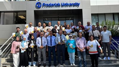 جامعة فريدريك القبرصية تبحث التعاون الأكاديمي مع وفد الأزهر الدولي