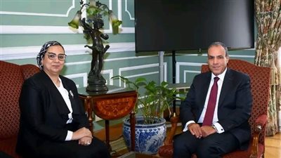 وزير الخارجية يستقبل رئيسة المجلس القومي للمرأة لدعم حقوق المرأة المصرية