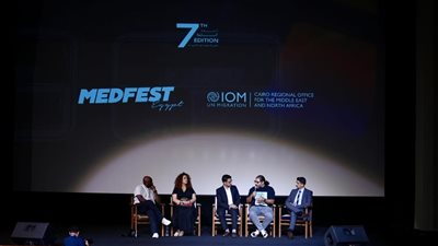 بالصور..مهرجان ميدفست مصر.. لينا شماميان: النكد جميل.. وجرعة النكد في الأفلام كبيرة 