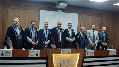أسد وهوفمان وجارودي في رسالة دكتوراه  بمرتبة الشرف الأولي بجامعة الأزهر