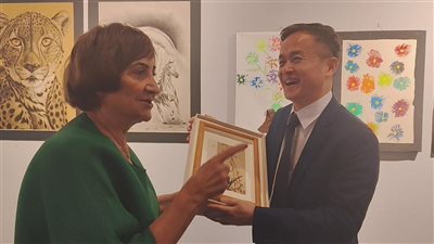 بالصور..وفد صينى فى زيارة لأولادنا  ..وأجواء إحتفالية تجمل فعاليات ملتقى اولادنا التاسع لفنون ذوى القدرات الخاصة