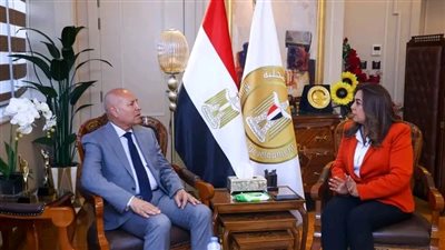 وزيرة التنمية المحلية تتابع مع محافظ القاهرة المشروعات التنموية والخدمية