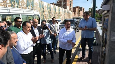 رئيس الوزراء يفتتح المحور المروري الجديد لمدخل شبين الكوم