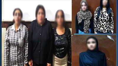 ضبط ٦ سيدات لممارسة الأعمال المنافية للاداب بالإسكندرية 