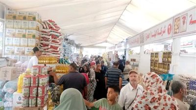 محافظ الدقهلية: أسواق المعرض الدائم للسلع الغذائية بشارع قناة السويس بالمنصورة تعمل يوميا 