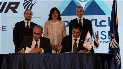 مصر للطيران توقع بروتوكول تعاون مع مؤسسة راعي مصر للتنمية لرعاية الحفل الخيري السنوي