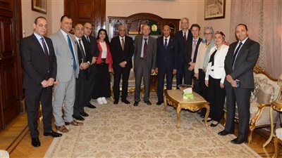رئيس محكمة استئناف القاهرة يستقبل وفداً من الجامعة الألمانية لتعزيز التعاون العلمي والقانوني