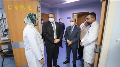 محافظ كفرالشيخ يتفقد مستشفى قلين التخصصي