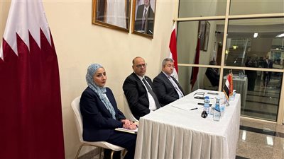 وزير العمل يلتقي ممثلي الجالية المصرية بقطر ويؤكد: حماية عمالنا أولوية دائمة