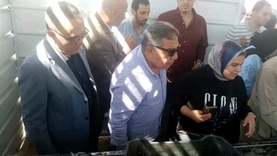 محافظ الدقهلية يتفقد سوق المحافظه  الدائم بقناة السويس لضبط الأسعار ومنع أي مغالاة بعد تحريك أسعار الوقود