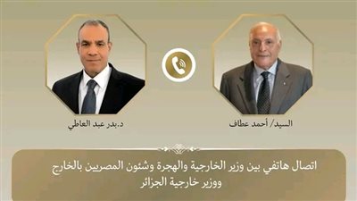 اتصال هاتفي بين وزيري خارجية مصر والجزائر لتعزيز سبل التعاون 