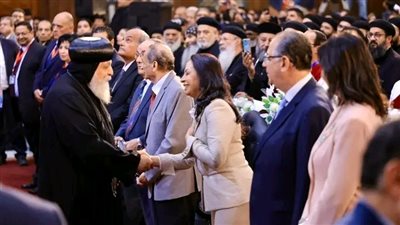 وزيرة التضامن الاجتماعي تشهد الاحتفال بالعيد المئوي لتدشين كنيسة السيدة العذراء مريم بالزيتون 