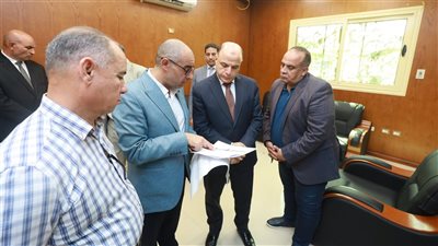 محافظ كفرالشيخ يتفقد التجهيزات النهائية لمركز التحول الرقمي بالديوان العام