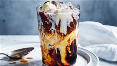 طريقة عمل مشروب الأيس كوفي 