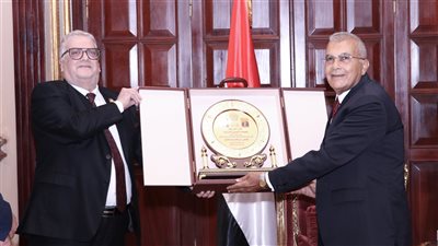 رئيس مجلس الشيوخ يستقبل المستشار إبراهيم مفتاح رئيس محكمة استئناف المنصورة لتهنئته بتوليه المنصب 