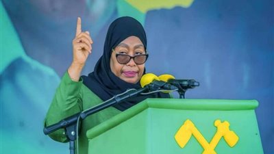 سامية صولوحو حسن تؤدي اليمين الدستورية رئيسةً لتنزانيا