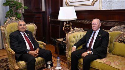 رئيس مجلس الشيوخ يستقبل المستشار احمد السرجاني لتقديم التهنئة