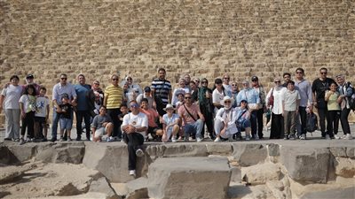 رحلة لقضاة طنطا تكشف خبايا الأهرامات وتعيد قراءة أسرار هضبة الجيزة