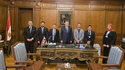 طلاب حقوق عين شمس في زيارة ميدانية للمحكمة الدستورية العليا