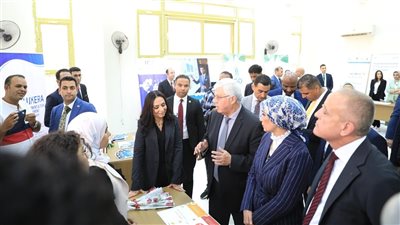 وزيرا التعليم العالي والتضامن ومحافظ الأقصر يتفقدون مقر جامعة الأقصر الأهلية