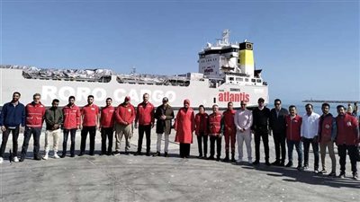 ميناء العريش يستقبل سفينة مساعدات تركية جديدة لدعم قطاع غزة