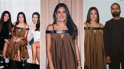 سعره 49 ألف.. أمينة خليل تخطف الأنظار بفستان واسع يناسب الحامل
