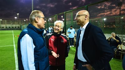 أبوريدة يدعم المنتخب الوطني المشارك في كأس العرب