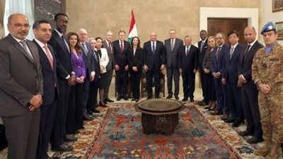 وفد مجلس الأمن يختتم زيارته إلى لبنان ويدعو لالتزام كامل بوقف إطلاق النار